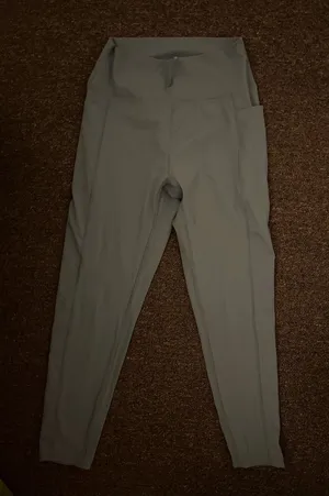 Danskin High-Waist Active Leggings with Side Pocket - Light blue thumbnail 1