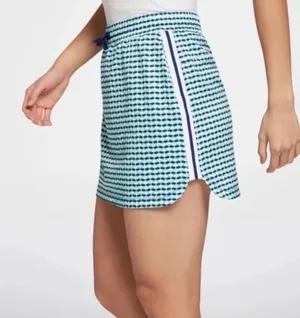 NWOT Lady Hagen Off to the Races Retro Geo‎ Active Skort Green Multi XL Golf thumbnail 1