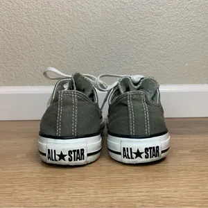 Converse All Star Chuck Taylor Gray Canvas Women’s Sneaker thumbnail 5