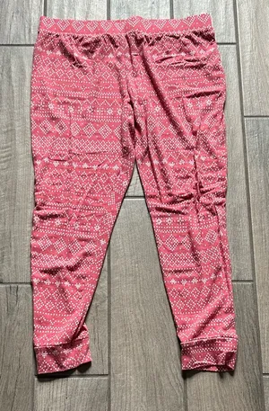 Stars Above Red and White Patterned Leggings thumbnail 1