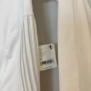 FREE PEOPLE Movement Playin For Keeps Zip Jacket in White Combo Size X-Small NWT thumbnail 4