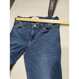 Hollister Mid-Rise Bootcut Jeans W32 Regular Blue Denim 14R 355D3408 thumbnail 16