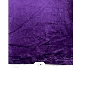 Mango MNG Women's Large Purple Crushed Velvet Wide Leg Pants High Waist NWT thumbnail 11
