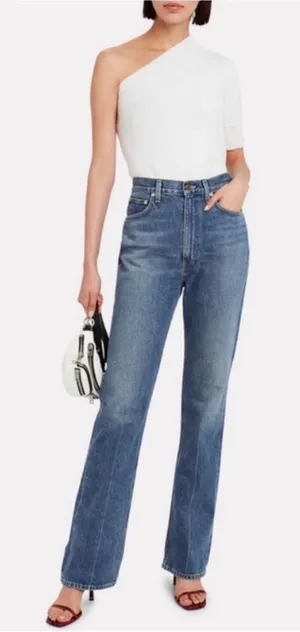 Agolde Women’s Vintage High Rise Flare Jeans Absolute Wash Size 32 thumbnail 1