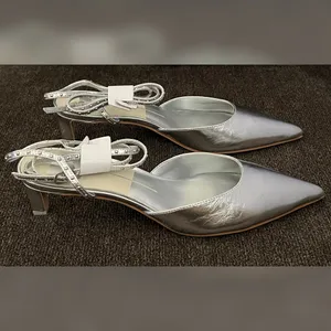 Dolce Vita Loklyn Studded Heels Silver Color Women’s Size- 8.5 thumbnail 3
