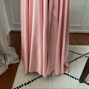Glow Pink Princess Prom Drew Formal Gown Rhinestone 10 thumbnail 10