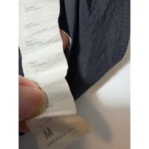 Fabletics Jogger Pants Black M Womens Nylon Activewear Lightweight High Rise thumbnail 5