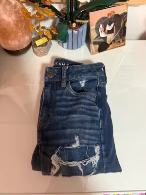 Blue American Eagle Jeans thumbnail 2