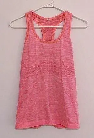 Pink Lululemon Swiftly Tech Tank thumbnail 1