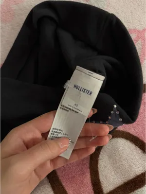 Hollister tank top dark blue xs thumbnail 4