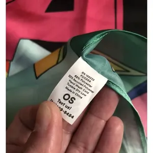 Garage Pride Parade Rainbow Silky Satin Scarf 24" thumbnail 9