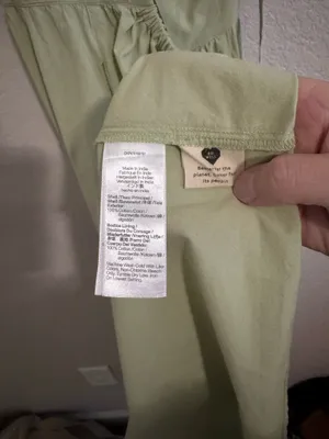 Madewell Sidonie Poplin Maxi Dress XXS Pale Green thumbnail 6