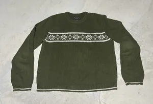 Vintage Abercrombie & Fitch Sweater Women's SZ L Ribbed 80s/90s Hong Kong thumbnail 1