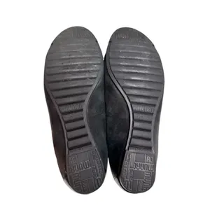 Munro American Black Leather Ballet Flats Buckle Patent Detail 5.5M thumbnail 8