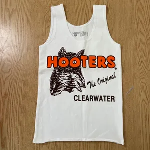 New Hooters girl Uniform Vintage tank and shorts Outfit size Xs/Xxxs thumbnail 5