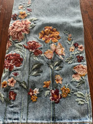 Driftwood Embroidered Jeans thumbnail 2