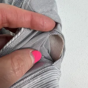 Lululemon Sz 6 Free To Be Serene Bra Light Support C/D Cup Nimbus Battleship thumbnail 12