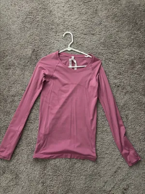 Lululemon Swiftly Tech Long Sleeve Shirt 2.0 in Pink Blossom thumbnail 2