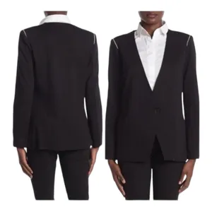 Nordstrom Amanda + chelsea black blazer womens small business casual academia pr thumbnail 2