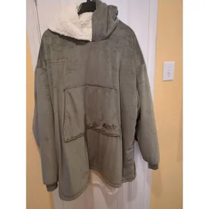 The Comfy Blanket Sweatshirt with Hoodie - Gray thumbnail 3