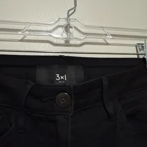3x1‎ Baby Boot Black Frayed Hem Jeans Size 24 thumbnail 4