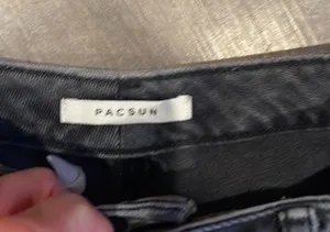 PAC Sun high rise festival shorts black thumbnail 3
