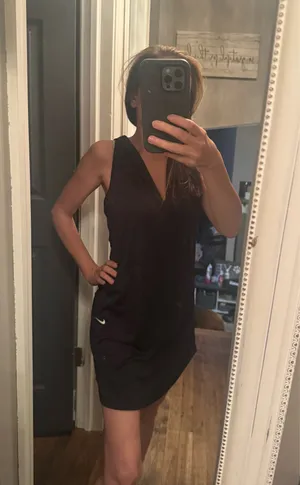 Nike Size Small Racerback Hooded Athletic Dress thumbnail 1