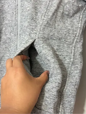 FIGS Essentials Hoodie XS Gray Full Zip Jacket Soft Fleece Medical Athleisure thumbnail 5