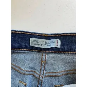 Women's Levi's Perfectly Slimming Straight 512‎ Jeans - Size 24 Blue Size 2 0264 thumbnail 11