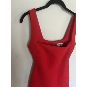 Princess Polly Bombshell Red Bodycon Mini Dress Slit Stretch Strappy Sz 8 Party thumbnail 7