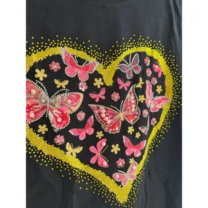 Vinizbena Women’s Embellished Graphic Top – Size Small thumbnail 2