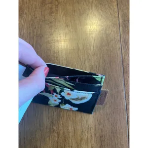 Rip Curl Tropical‎ Floral Card Holder Wallet Black Hawaiian Print Mini Wallet thumbnail 5