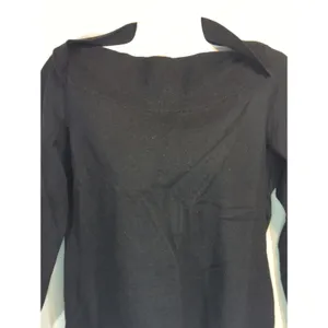 Banana Republic Black Extra Fine Wool Blend Pullover Sweater Womens‎ L CabinCore thumbnail 2