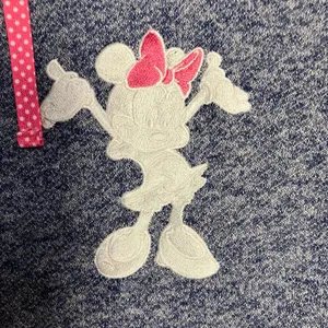Disney Parks Original Minnie Mouse Blue Zip Up Jacket Size Medium thumbnail 3