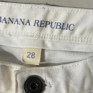 Banana‎ Republic Women's Skinny Jeans White Stretch Mid Rise Denim Size 28 thumbnail 6