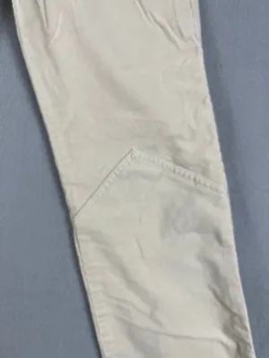 Abercrombie & Fitch Off-White Y2K low rise split hem corduroy Size: 0 thumbnail 4