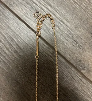 Kendra Scott Gold Necklace Elisa Drusy Iridescent thumbnail 4