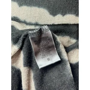 LA Made tie dye stripe long cardigan micromodal thumb hole M thumbnail 6