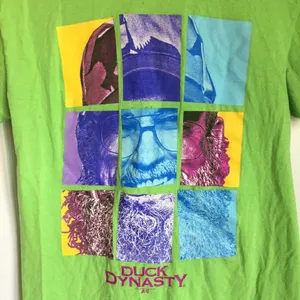 •Duck Dynasty• Neon Green Tshirt thumbnail 2