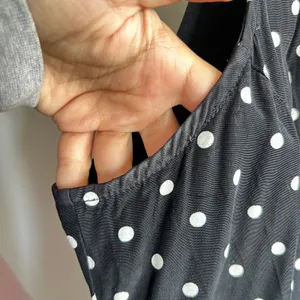 My Michelle Vintage‎ Black White Polka Dot Dress Pin Up Retro 90s Mod Size Small thumbnail 5
