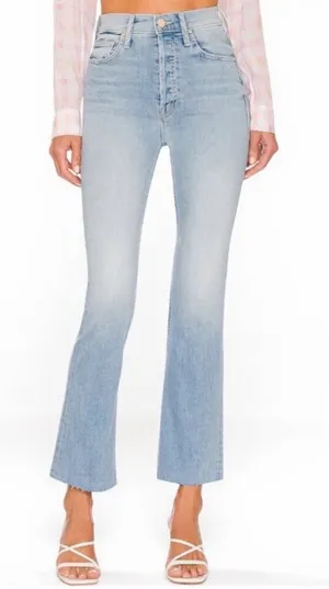 MOTHER The Tripper Ankle Fray Island Time Jeans 24 thumbnail 1