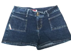 Jordache Retro dark wash vintage baggy denim jean shorts 11/12‎ thumbnail 1