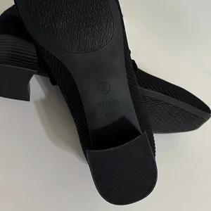 VIVAIA Mary Jane Knit Heels Black Eco Friendly Comfort Work Shoe 41.5 US 10 thumbnail 10
