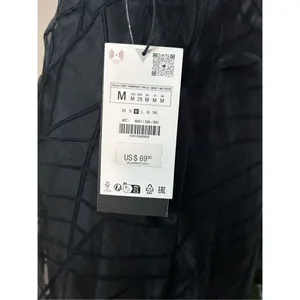Zara black evening dress size medium thumbnail 3