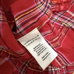 Loveshackfancy‎ NWT Deanna Halter Dress in Cherry Red Tartan Plaid Size XS thumbnail 7