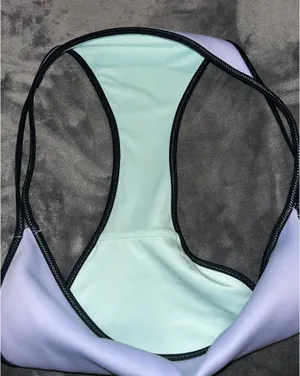 Victoria’s Secret Swimsuit Bottom Light Periwinkle thumbnail 5