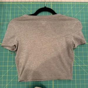 Wild Fable Heather Gray Women's Crop Top thumbnail 3