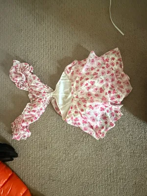 Boutique Pink babydoll dress with cutouts thumbnail 4