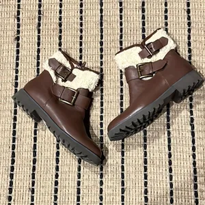 Easy Spirit Brower Leather Ankle Boots‎ Fisherman Core D19 thumbnail 3