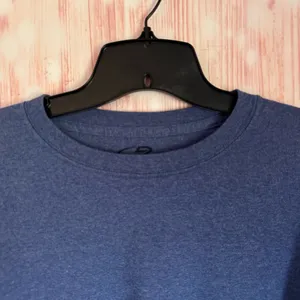 C9 Champion Heathered Blue Crewneck Long Sleeve T Shirt Size M thumbnail 3